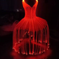 Ballet Costume Fiber Optic Skirt Luminous Dress Color Change Remote Control DIY Customized