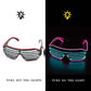 Glowing Glasses LED Gafas Luminous Bril Neon Christmas Glow Sunglasses Flashing Light Glass for Party Supplies Prop Costumes New