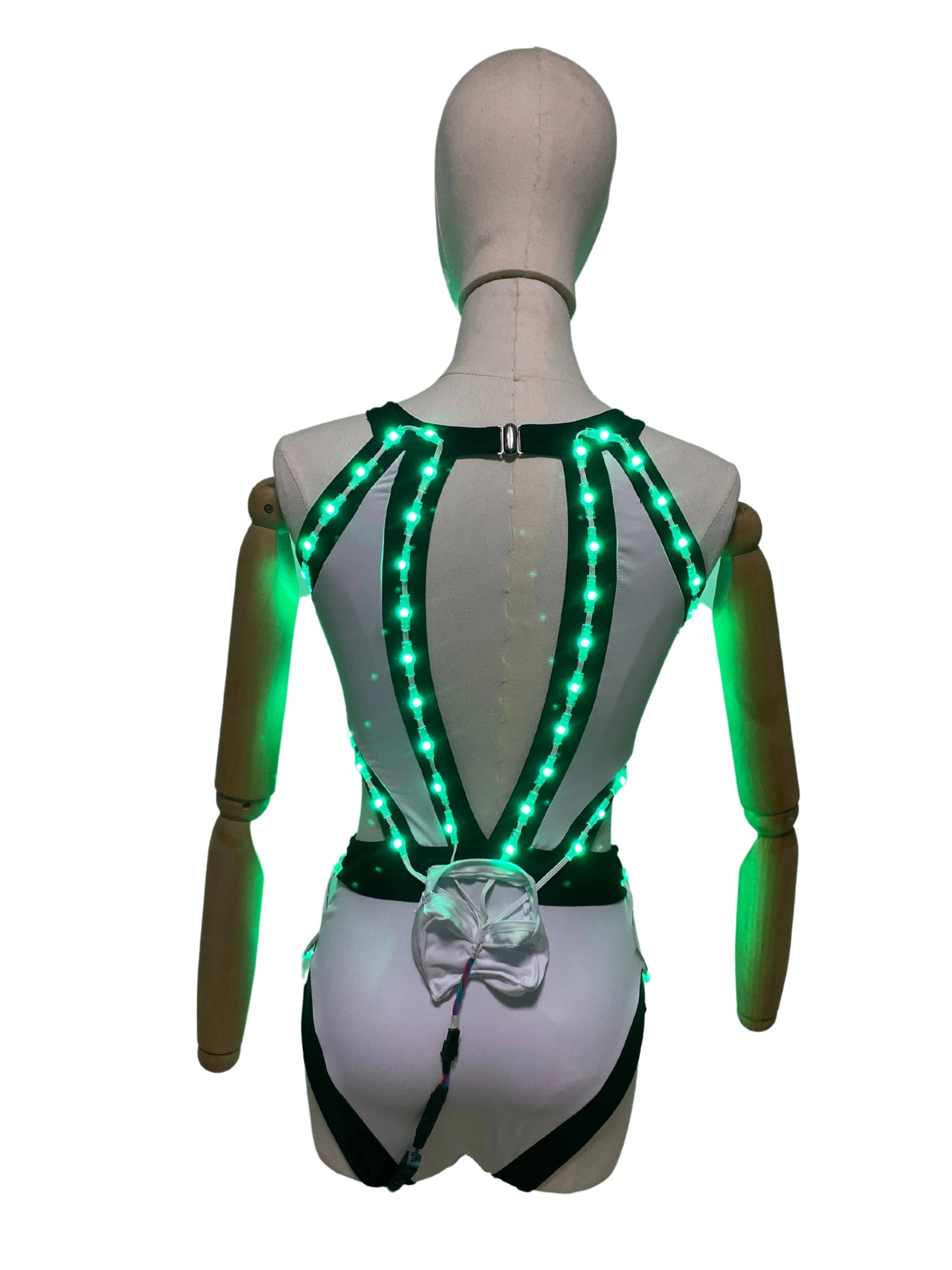 LED Light Up Luminous Costumes Sexy Girl Dancing Stage Performance Show Suits