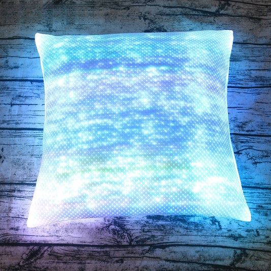 LED Luminous Light Up Pillow Reduce Pressure Back Cushion Fashion Color Change