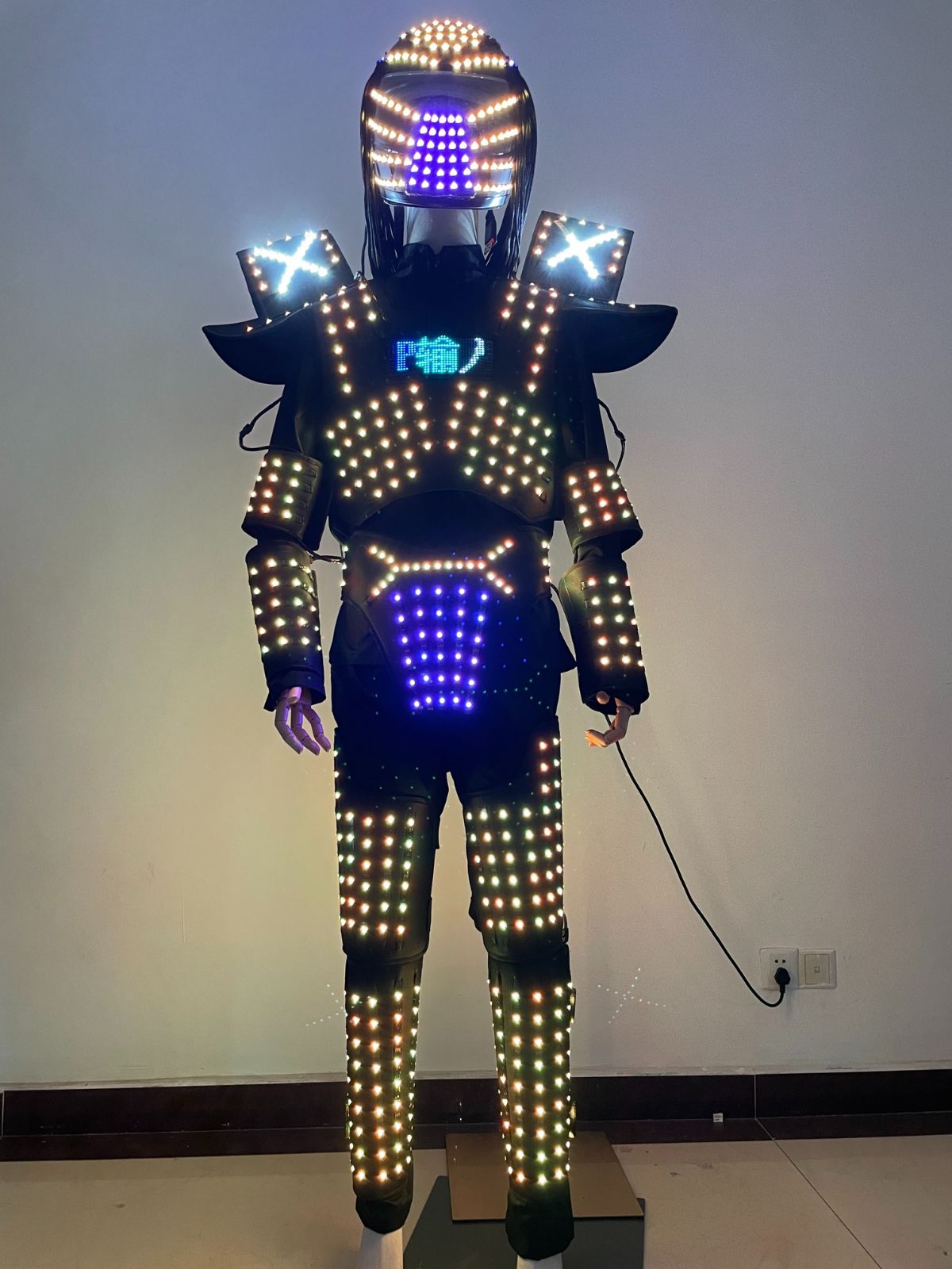 New LED Costumes Suits Lighting Up Costumes For Dancing Performance DJ Stage Show Entertainments