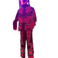 New LED Lighting Up Suits RGB Color Change Costumes with Helmets For Nightclub Dance DJ Show