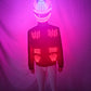LED Robot Costume Luminous Suit Glowing Up Jacket Stage Performance LED Show Bodysuit Event Entertainment Party Celebration