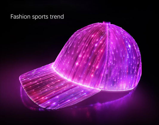 LED Lighting Up Hat Luminous Colorful Cap Performance Show Celebration Days