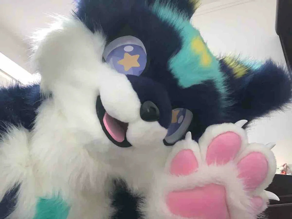 Animal Suit Fursuit Wearable Furry Cute Furry Cosplay Costume Furry Suit  Full Set Of Genuine Handmade Comic Show Cute Cartoon