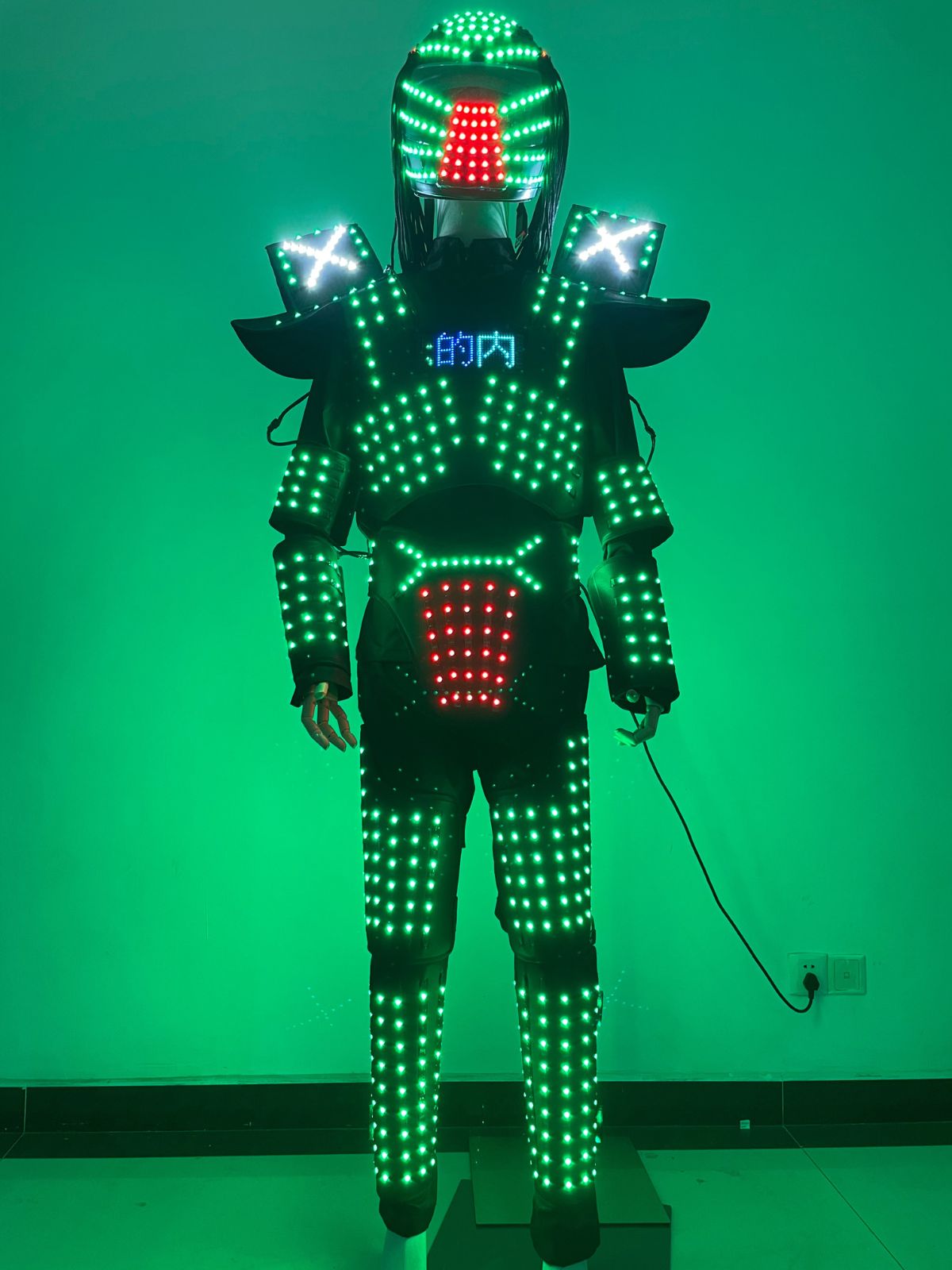 New LED Costumes Suits Lighting Up Costumes For Dancing Performance DJ Stage Show Entertainments