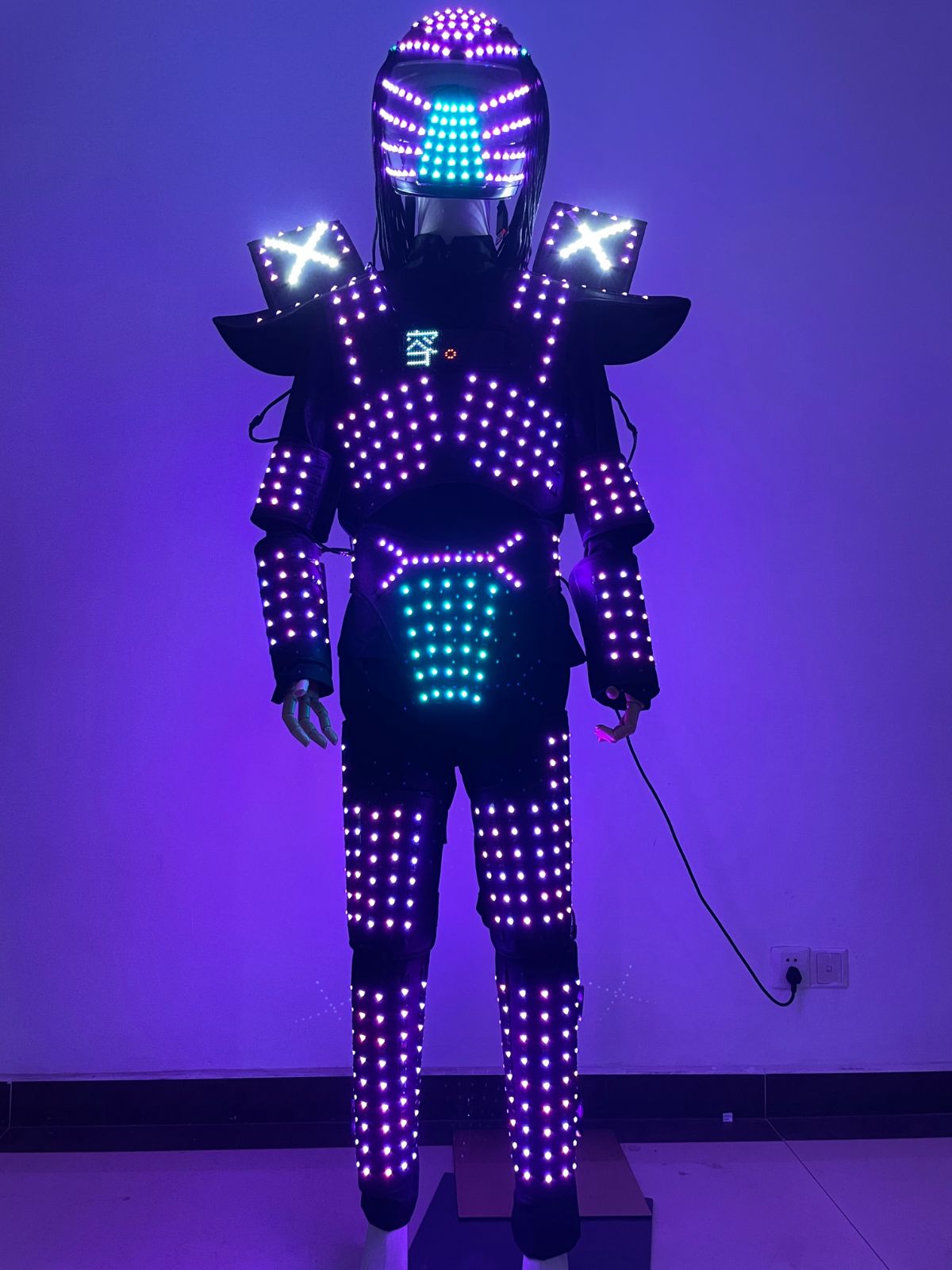 New LED Costumes Suits Lighting Up Costumes For Dancing Performance DJ Stage Show Entertainments