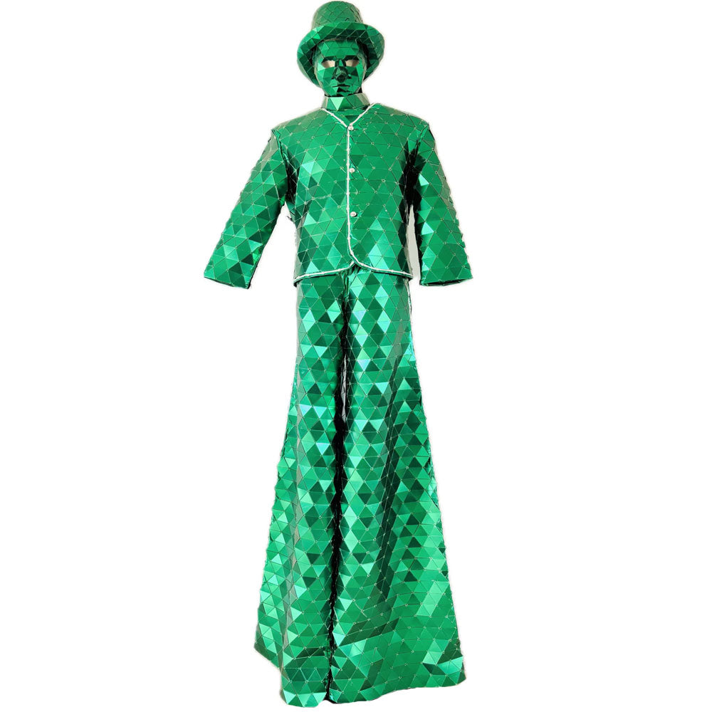 Mirror Costume Stilts Walker LED Robot(MJ-006)