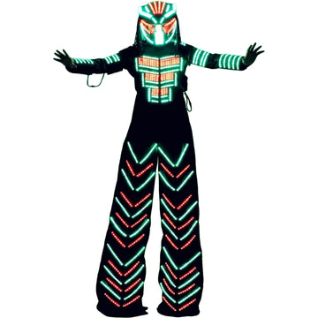 Trajes de luz LED para disfraces Ropa