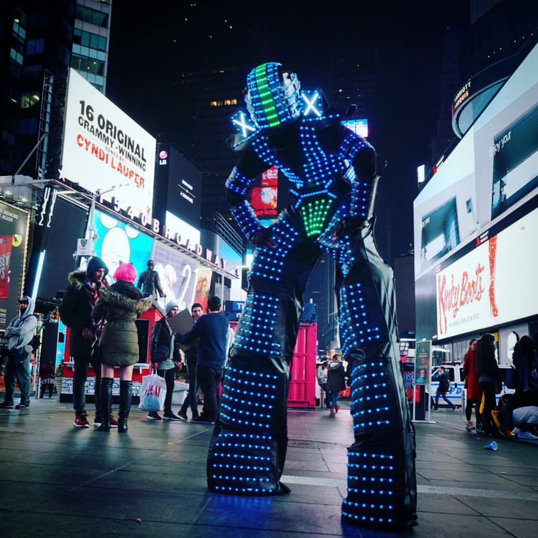 LED ROBOT SUIT