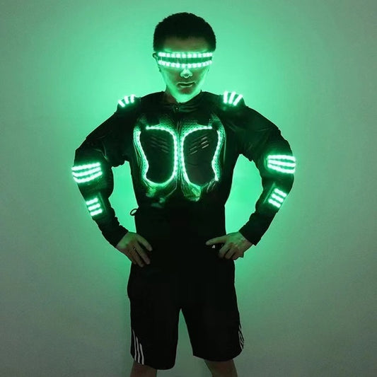 RGB Luminous Robot Suit