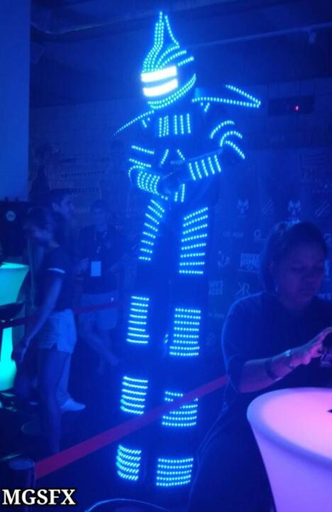 LED Robot costume