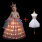 LED Light Up Girl Unicorn Party Dress