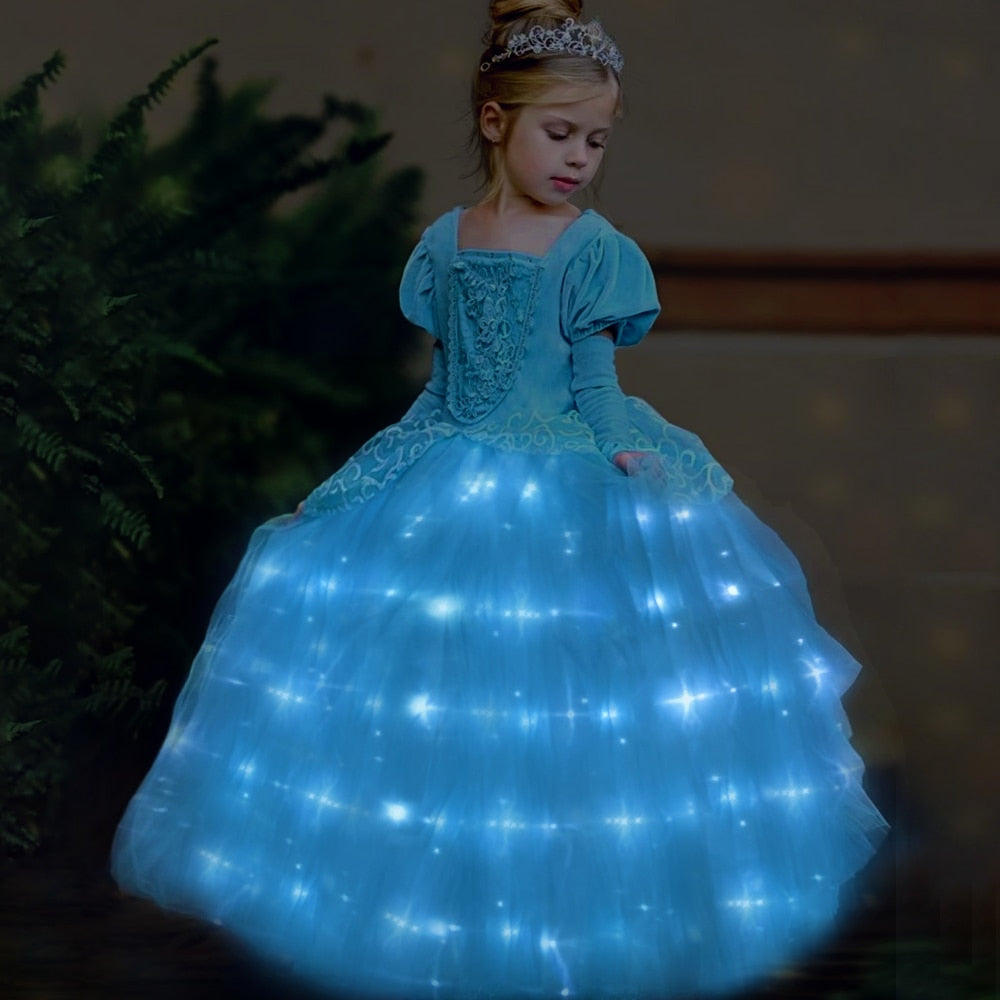 LED Light Up Cinderella Dress