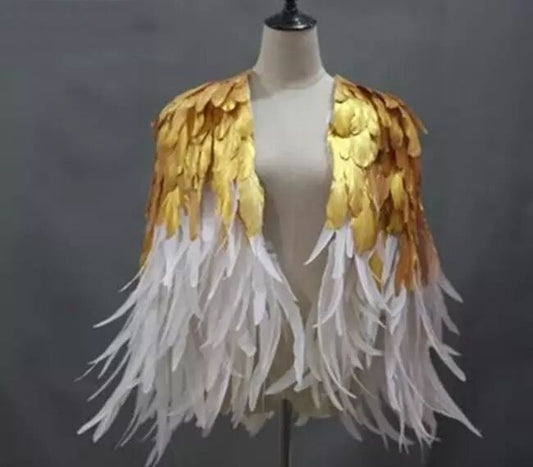 Natural Feather performance costume