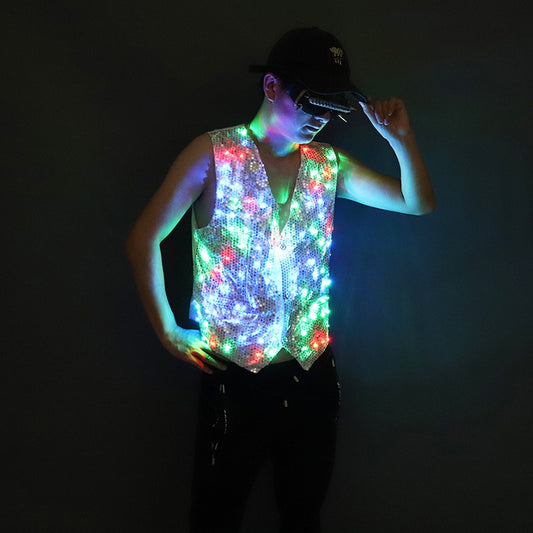Colorful LED Luminous Vest