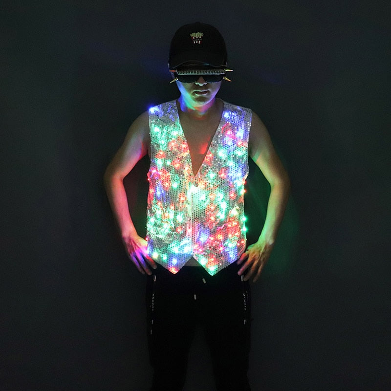Colorful LED Luminous Vest