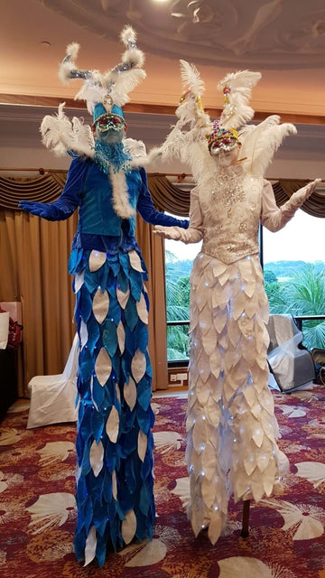 LED Stilts walker costumes LED Light Suits LED Robot