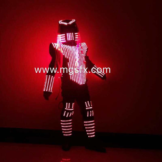 Digital LED Robot suit Costume