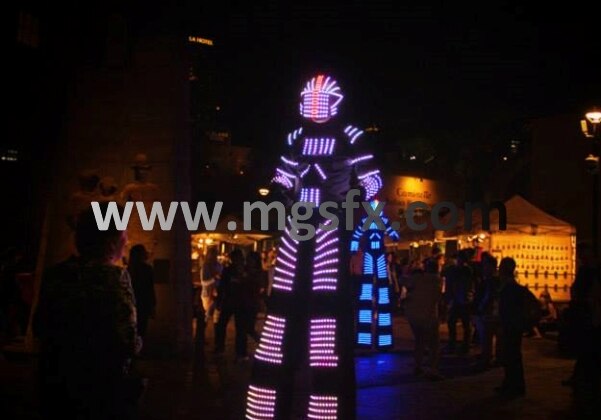 LED Robot / LED Costume / David Guetta robot suit / LED robot suit /  Robot clothes