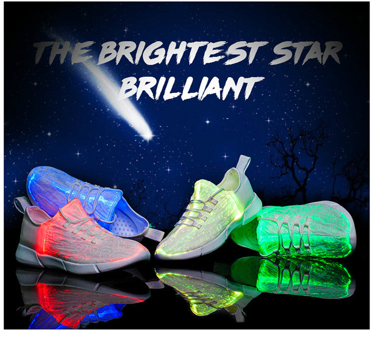 Summer Boy Luminous Glowing Sneakers Men Women Girls Kids