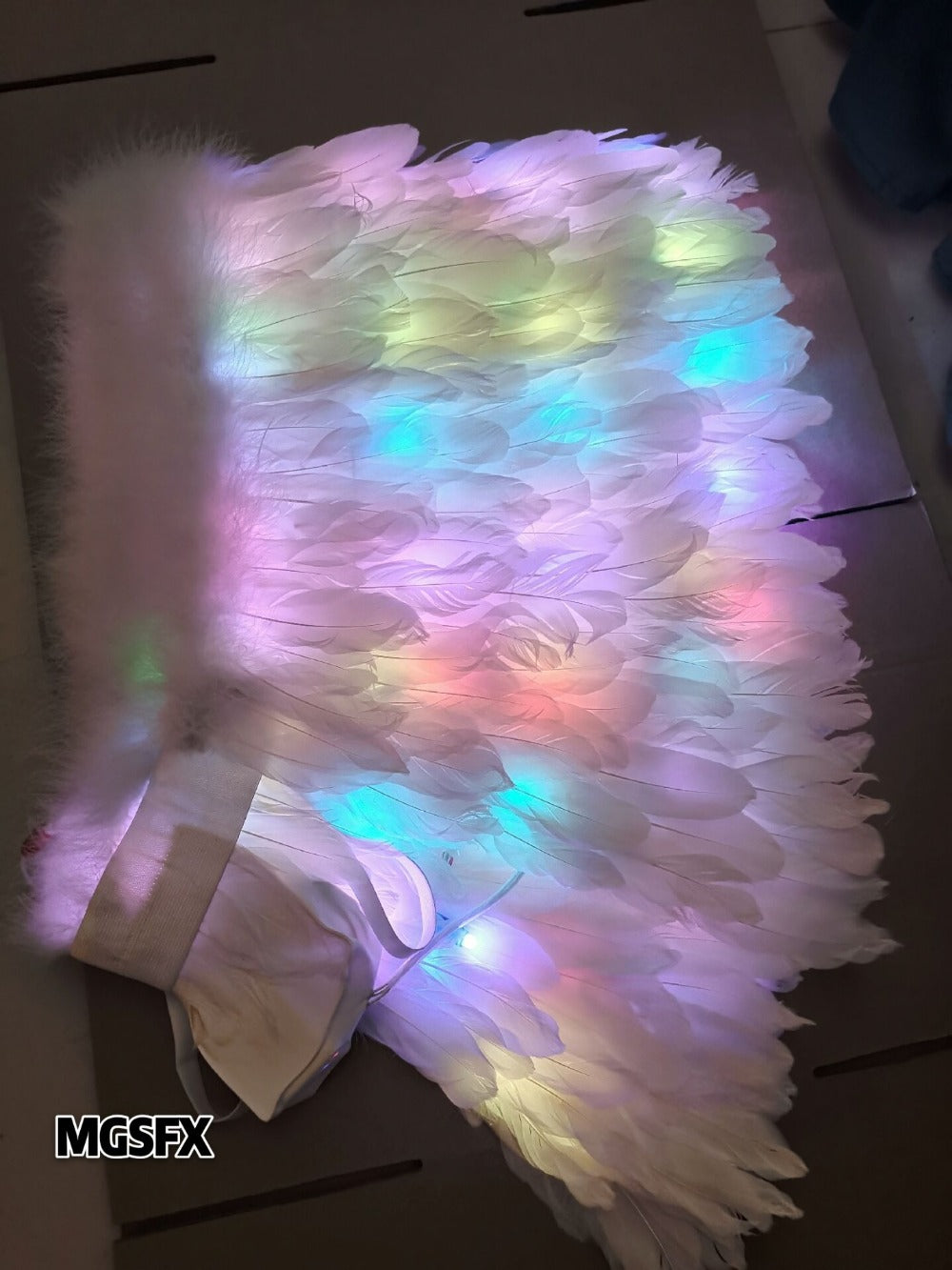 Program LED Light up Feather wings