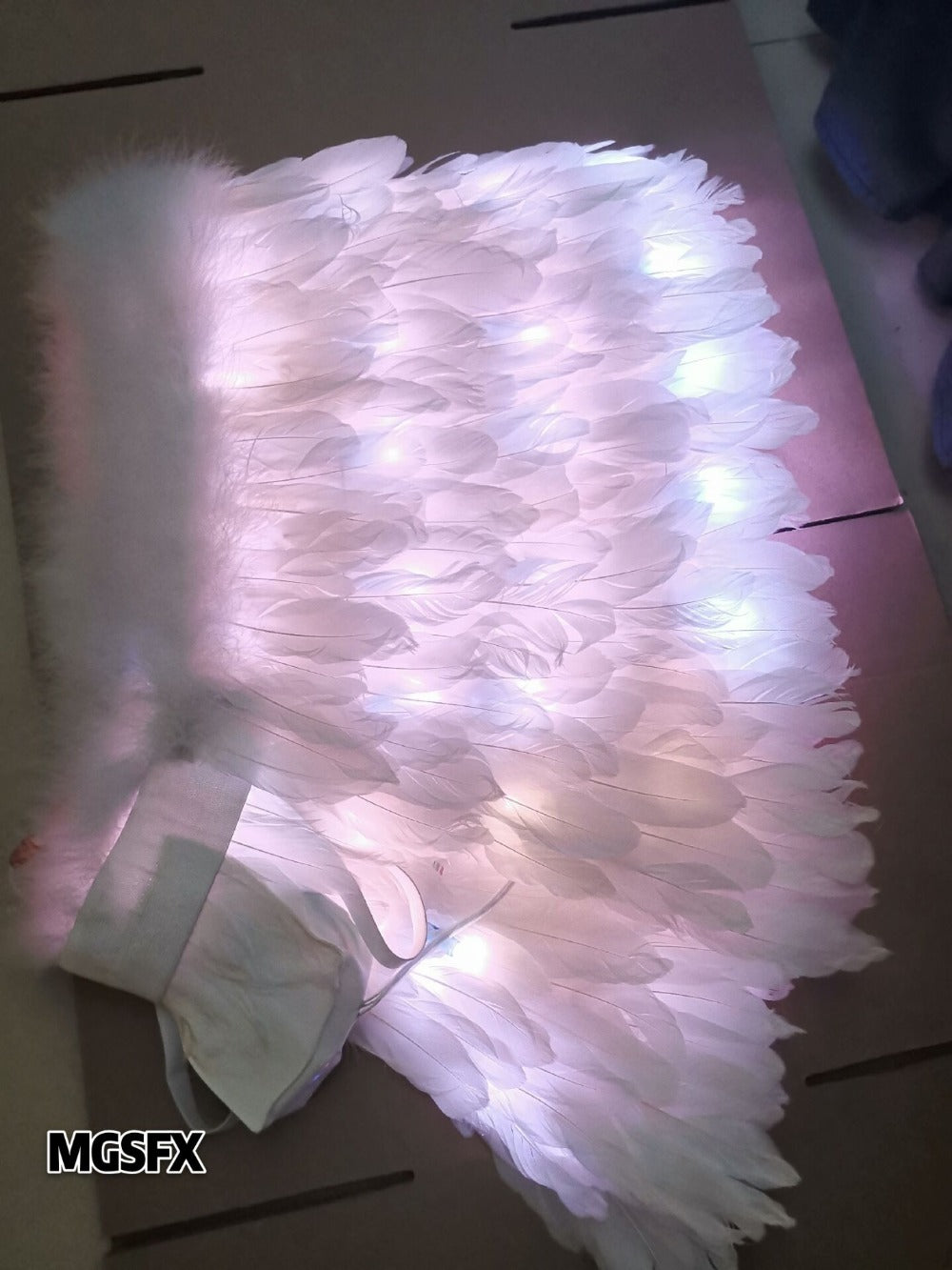 Program LED Light up Feather wings