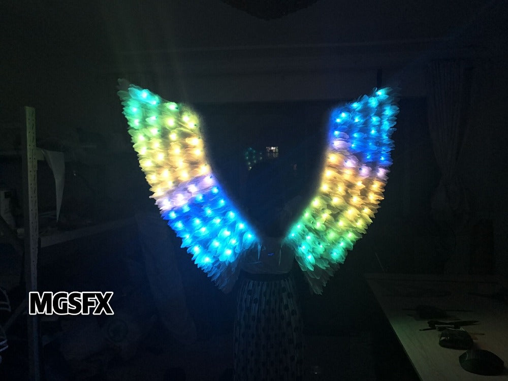 Program LED Light up Feather wings