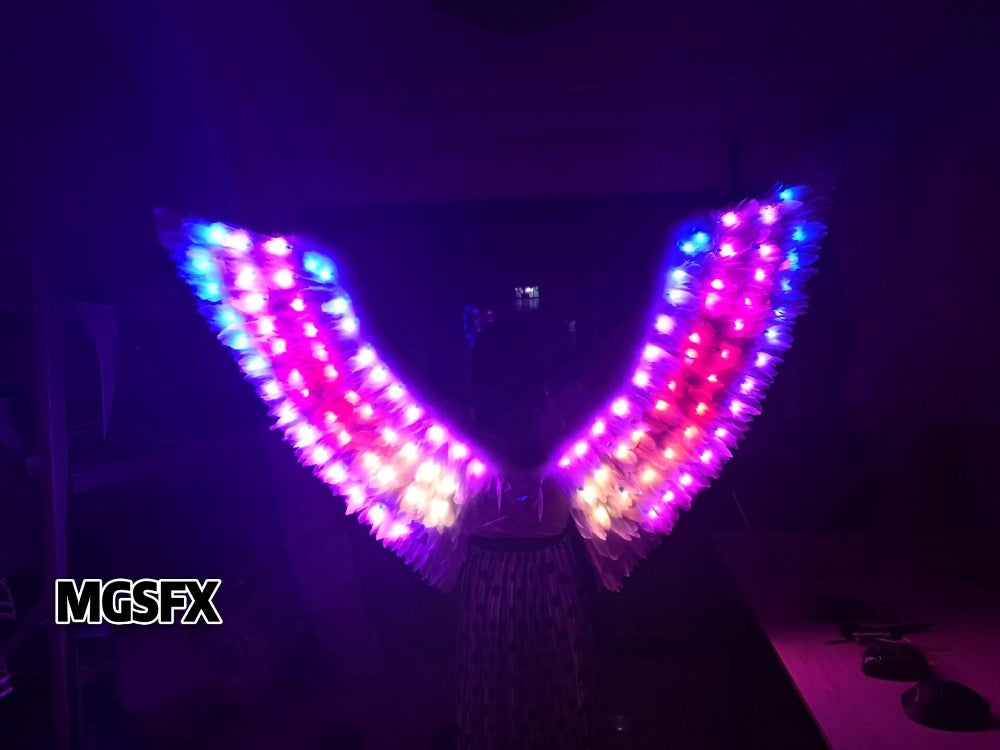 Program LED Light up Feather wings