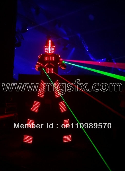 LED Robot / LED Costume / David Guetta robot suit / LED robot suit /  Robot clothes