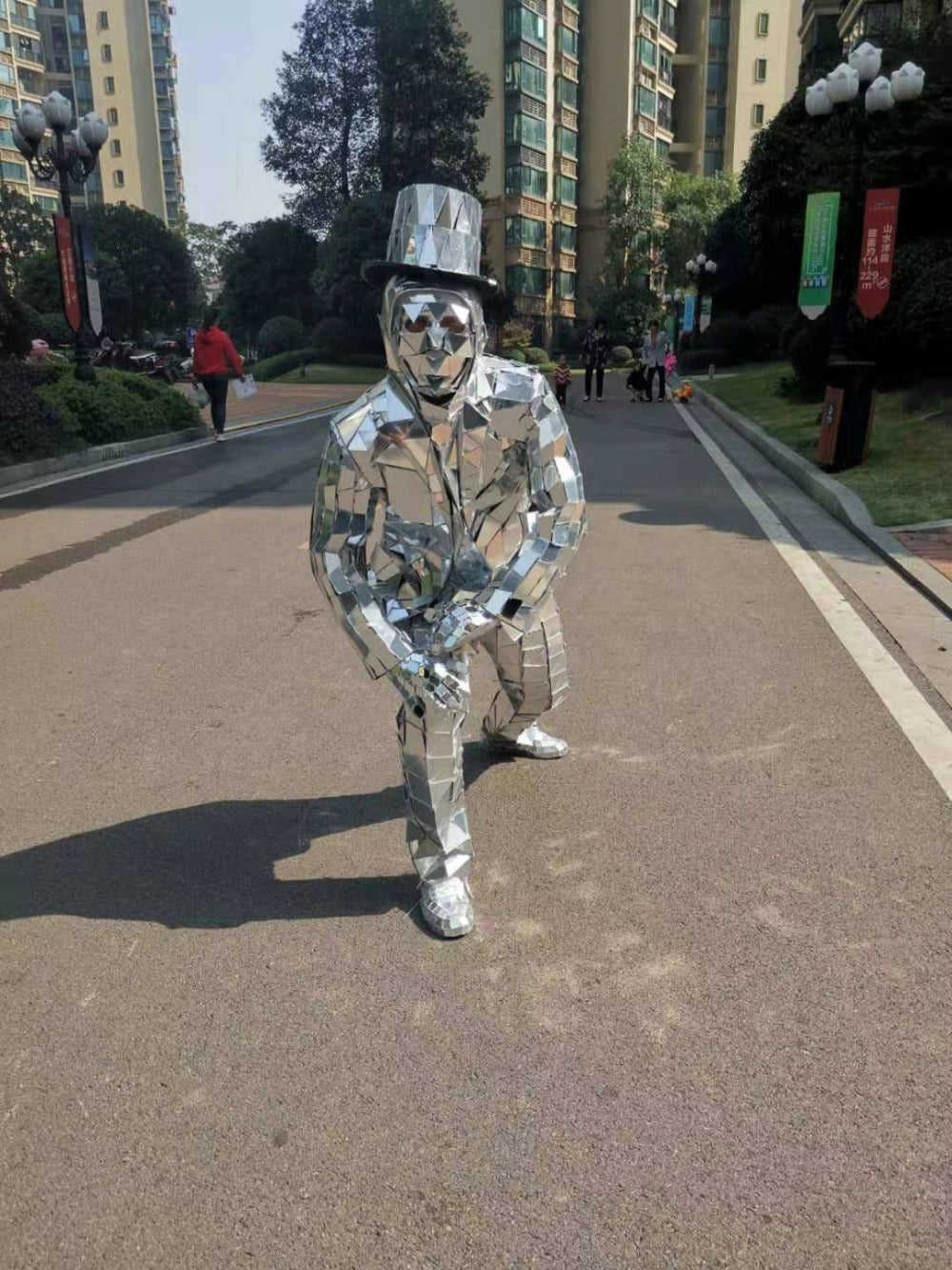 Mirror Man Costume