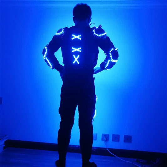 LED Growing Lighting Suits Clothing Jumping Dancing Performance