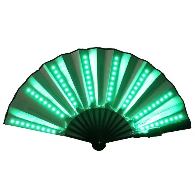 New LED Fan Stage Performance Dancing Lights Fans DJ Singer Bar Nightclub Show Props Halloween Birthday Party Gifts