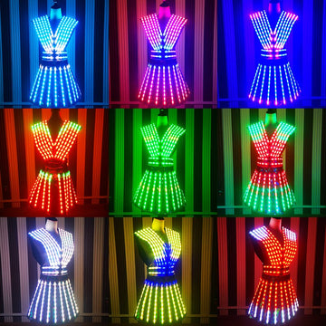 Rainbow Light Up Dress