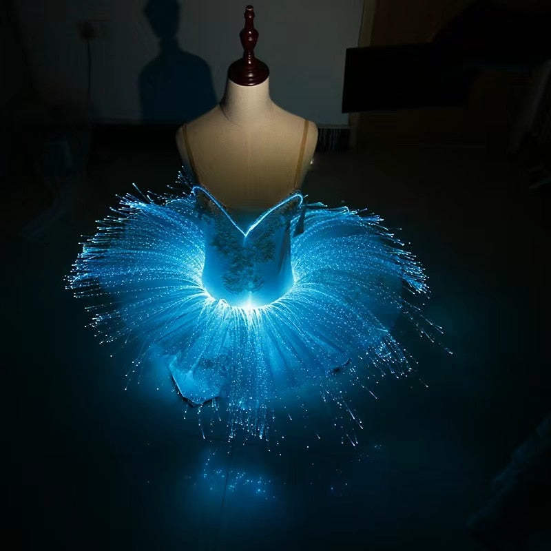 Woman LED Ballet Dance Dress