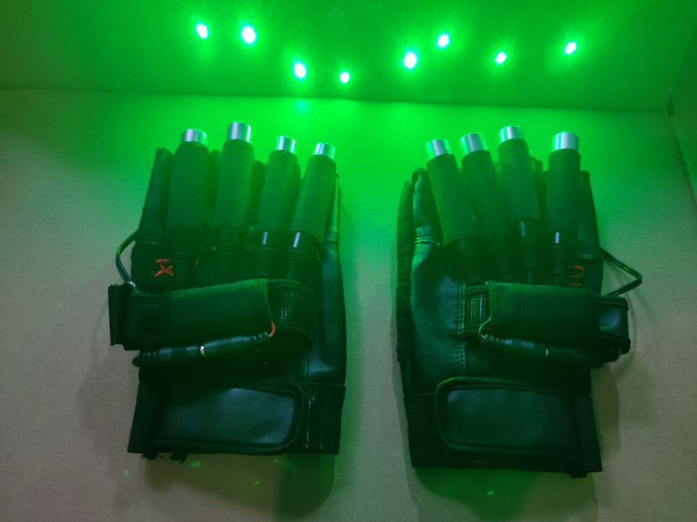 Green Laser Gloves Hight brightnes