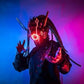 LED Full Face Cosplay Interstellar Soliders Warriors Futuristic Punk Mask