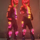Mechanical Dance LED Clothes RGB Luminous Armor For Nightclub Show