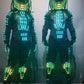 Mechanical Dance LED Clothes RGB Luminous Armor For Nightclub Show