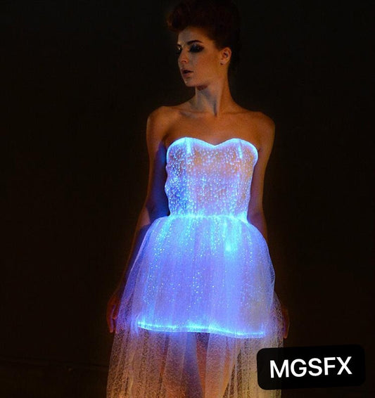 LED Light dress Luminous clothing