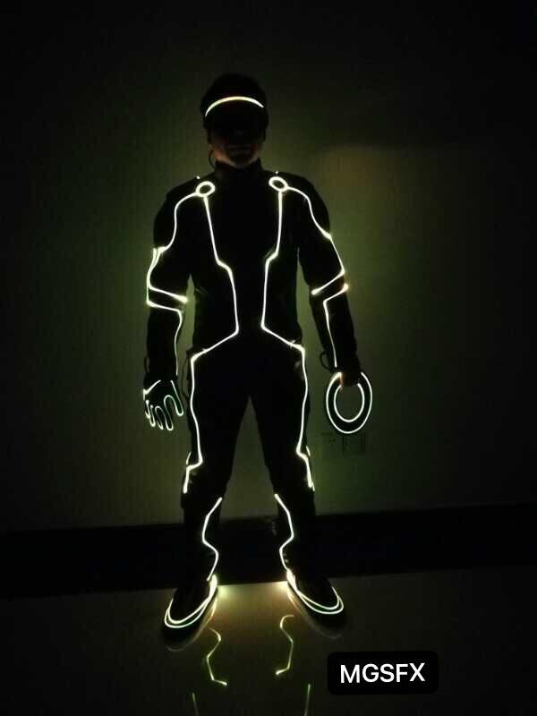 Color change Led Tron Legacy Suits