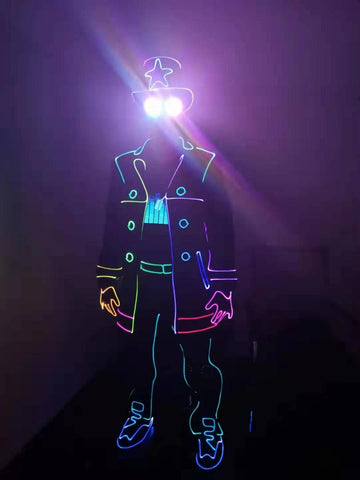 Traje de luces LED