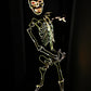 Halloween Mask LED Skeleton costume suit