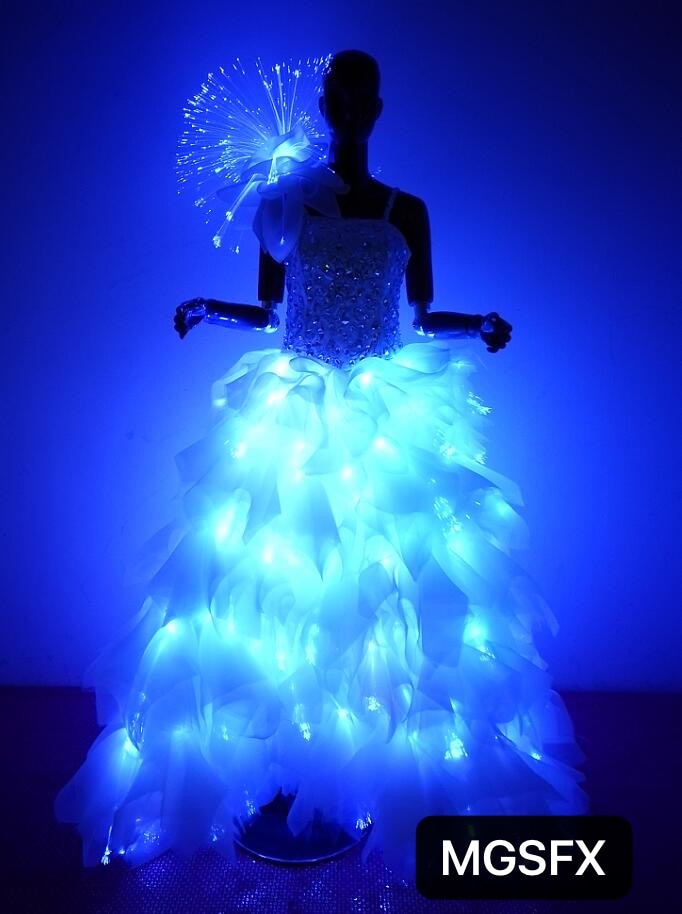 LED Wedding dress