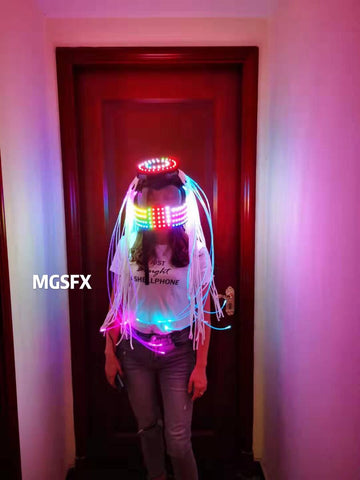 LED Kryoman Helmet