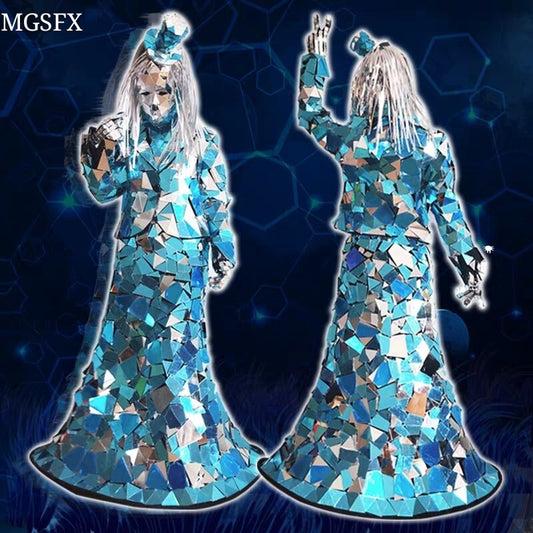 Silver Mirror Women Costume