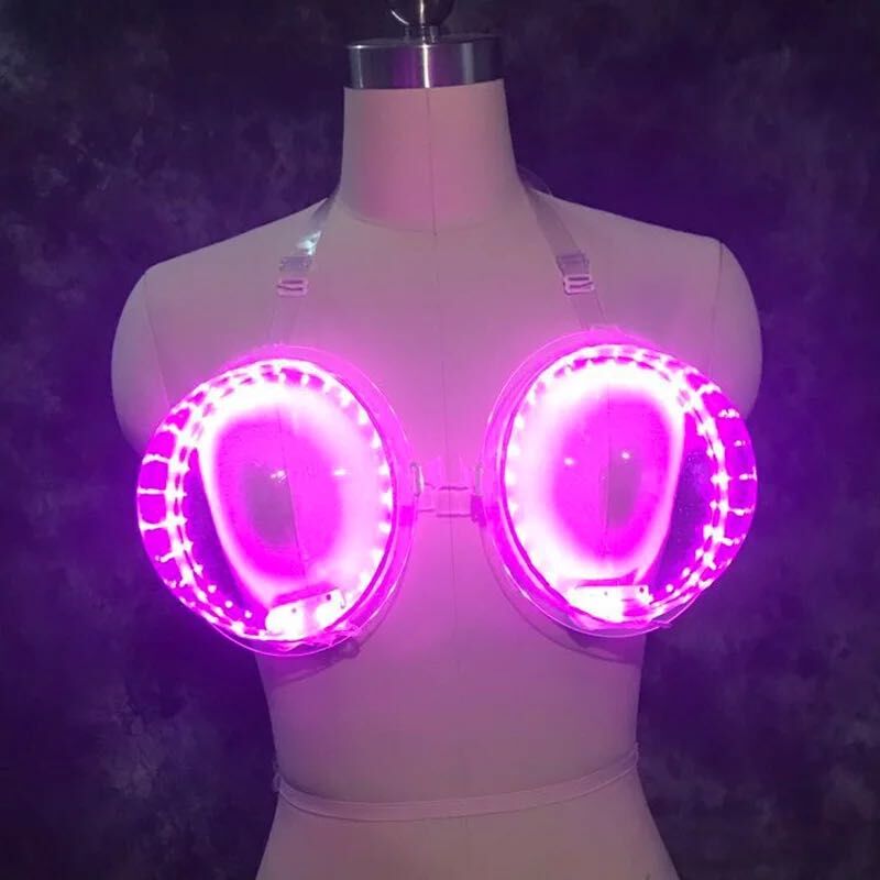 LED Bra for Drink Feed Cocktail