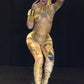 Cleopatra New Halloween Costumes Golden Nightclub Dresses