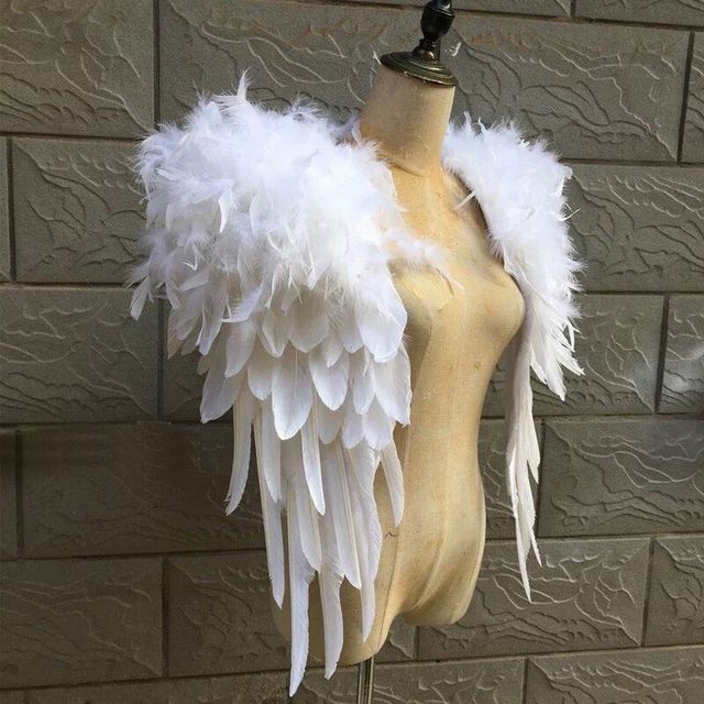 Victoria pink feather angel wings costume