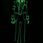 Optic fiber LED Michael jackson Costume